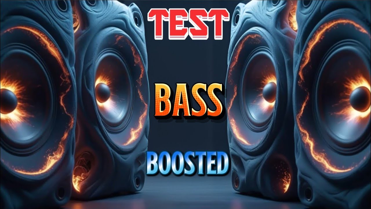 MUSIC BASS SOUND CHECK BOOSTER #JBLBASSTEST201