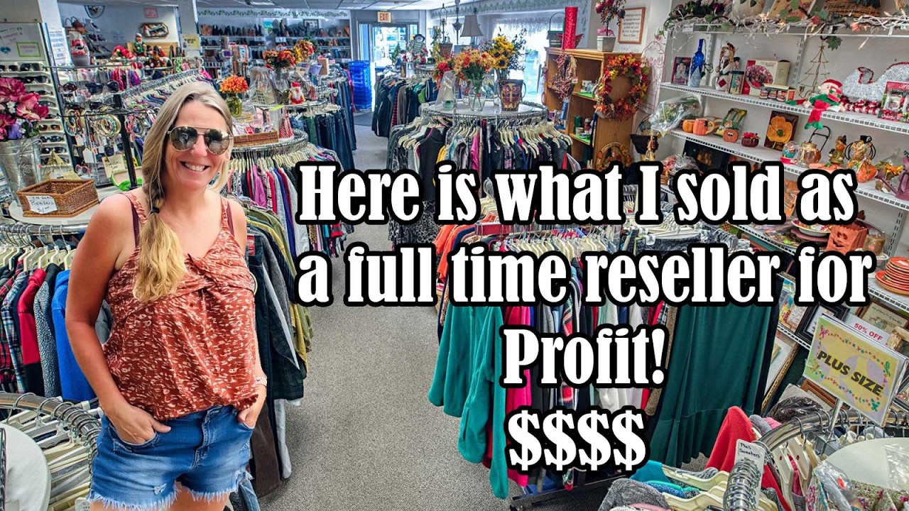 What I Sold Todayas a Full Time Reseller (Profits Revealed!)