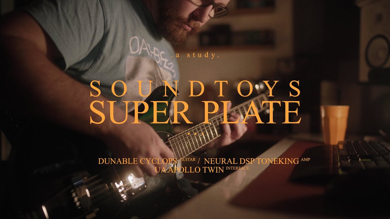 Exploration of the new Soundtoys Super Plate with Guitar  | Studies Ep. 4