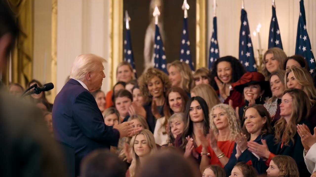 President Trump Signs No Men in Women's Sports Executive Order Into Law