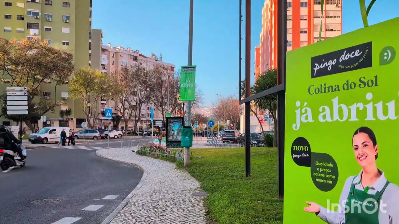 Walking Lisbon: Pontinha Streets Toward Amadora
