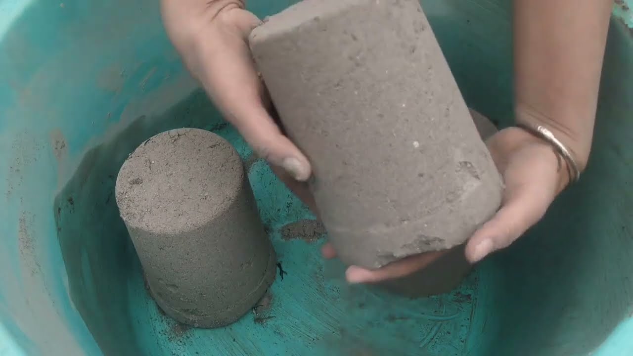 Asmr - Dusty 🌪️ sand cement crumbling