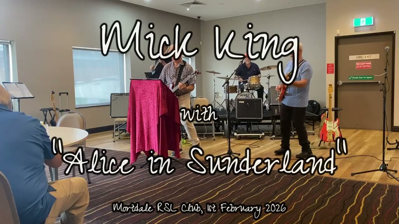 ALICE IN SUNDERLAND | Mick King | Sydney Shadows Club | February 1 2026