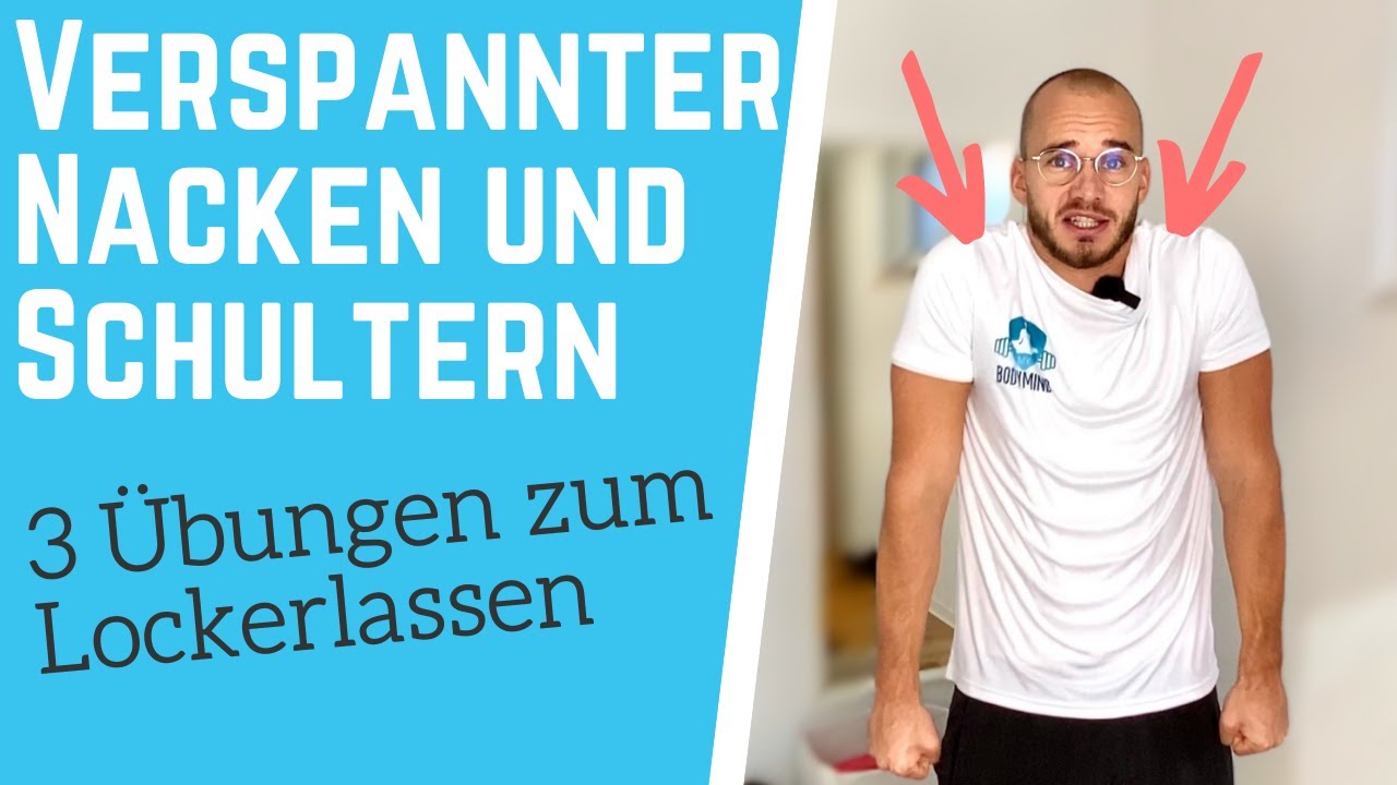 Schultern locker lassen - 3 einfache Übungen gegen Schulterschmerzen