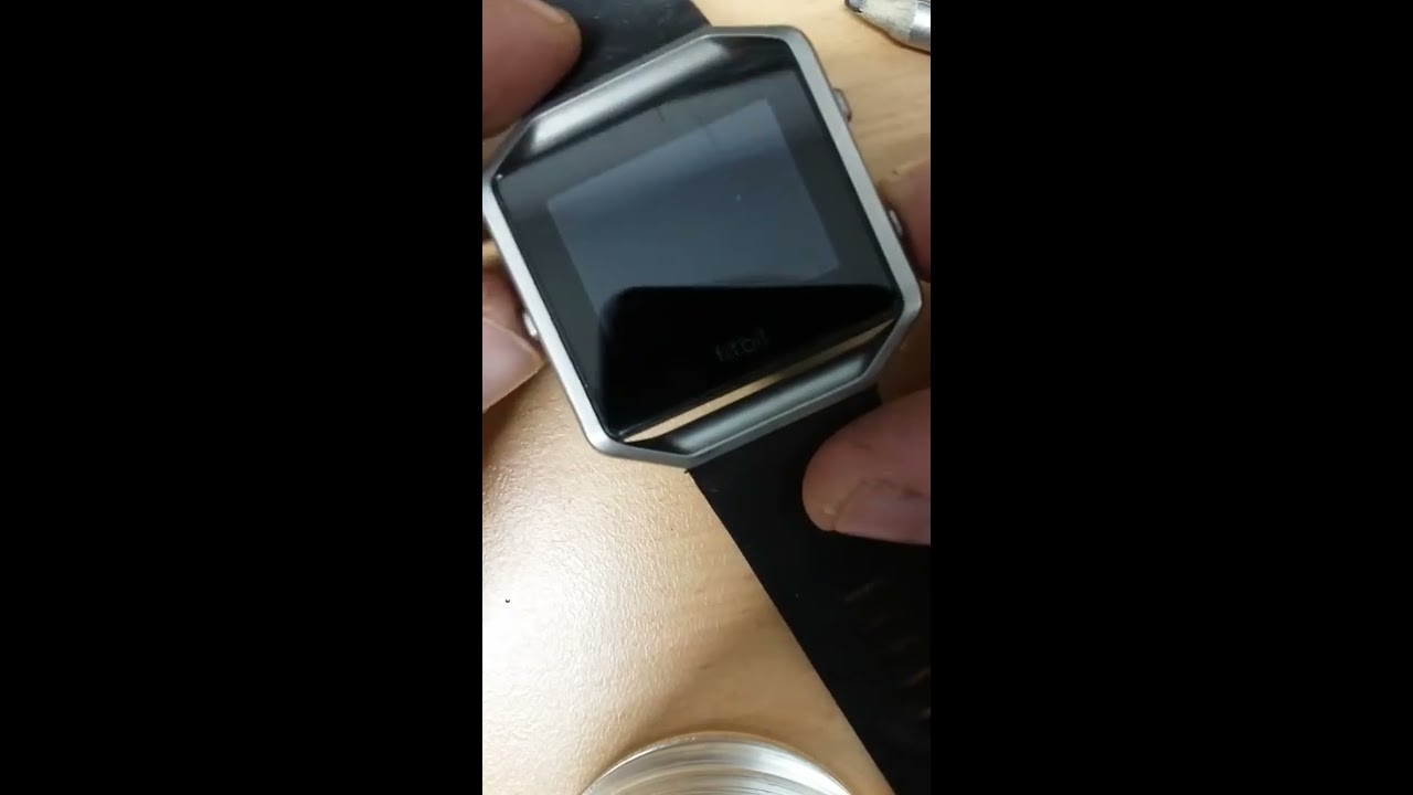 Fitbit Blaze Wont Reset