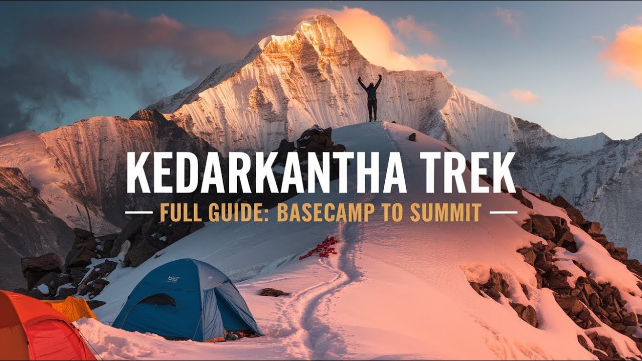 Kedarkantha Vlog | Base Camp | Kedarkantha Summit | Kedarkantha Peak | 26th January | Flag Hosting