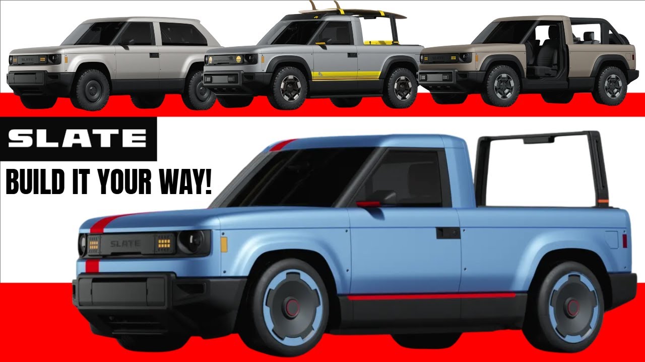 The Affordable Slate EV Truck Lets You Customize EVERYTHING!