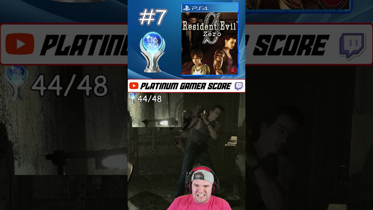 Я получил платину и рейтинг во всех играх серии Resident Evil | 7 | Resident Evil 0