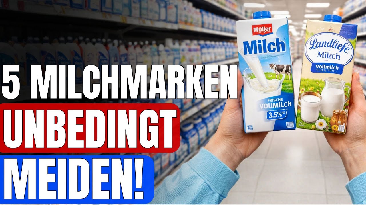5 Milchmarken, die untersucht wurden und der Gesundheit schaden können – unbedingt vermeiden!