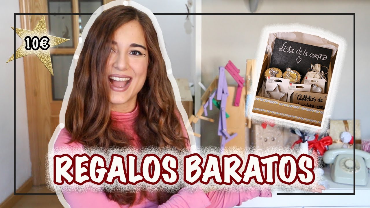 REGALOS BARATOS Y ORIGINALES POR 10€ | REGALOS NAVIDAD, AMIGO INVISIBLE, PARA AMIGAS, REGALOS DIY..