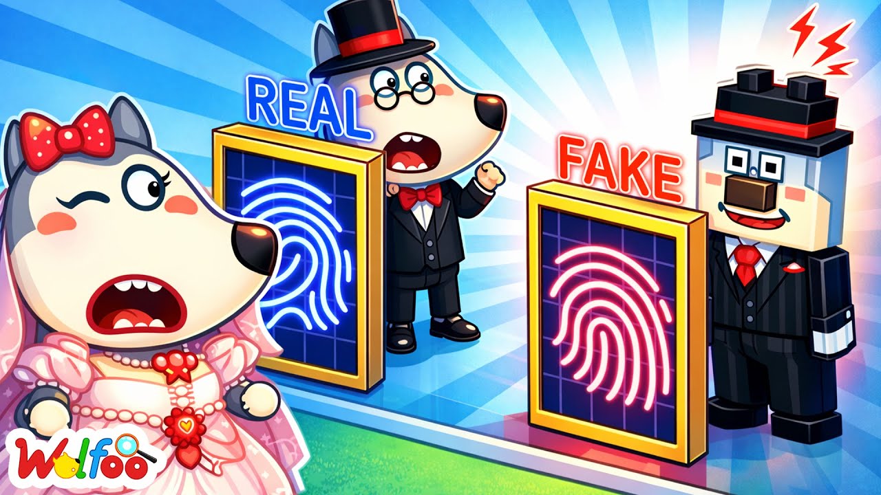 Real vs Fake Groom 👰 Funny Story on Wolfoo Parents' Wedding Anniversary | Wolfoo Cartoon for Kids