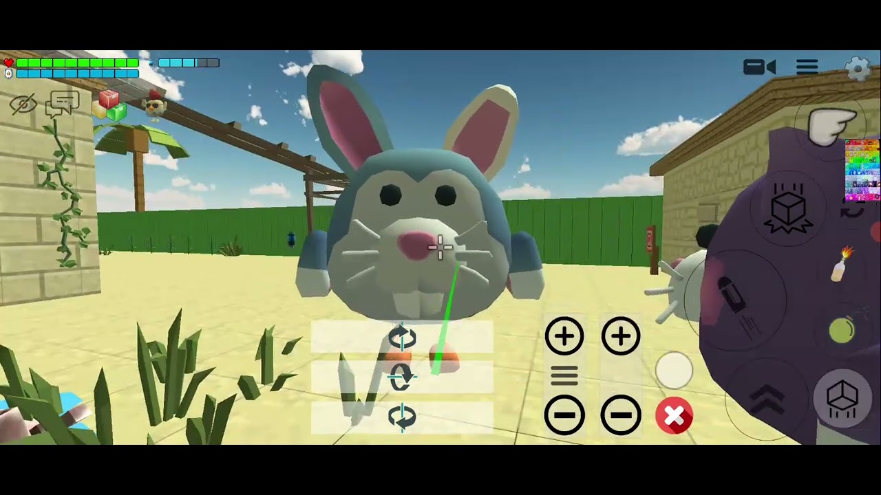 Acido cosas random en chicken gun para año nuevo para ustedes