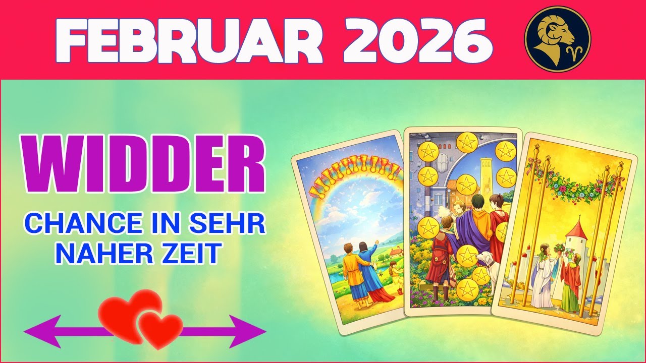 Widder ☀️ Ein Neues Zeichen Des Schicksals, Eine Goldene Chance In Sehr Naher Zeit. ☀️