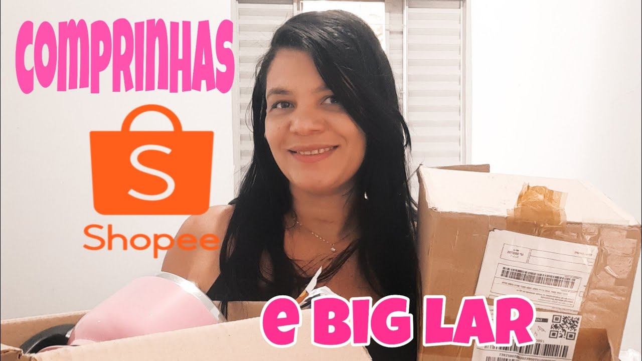 comprinhas rosa da shopee 💕e Big lar🛍
