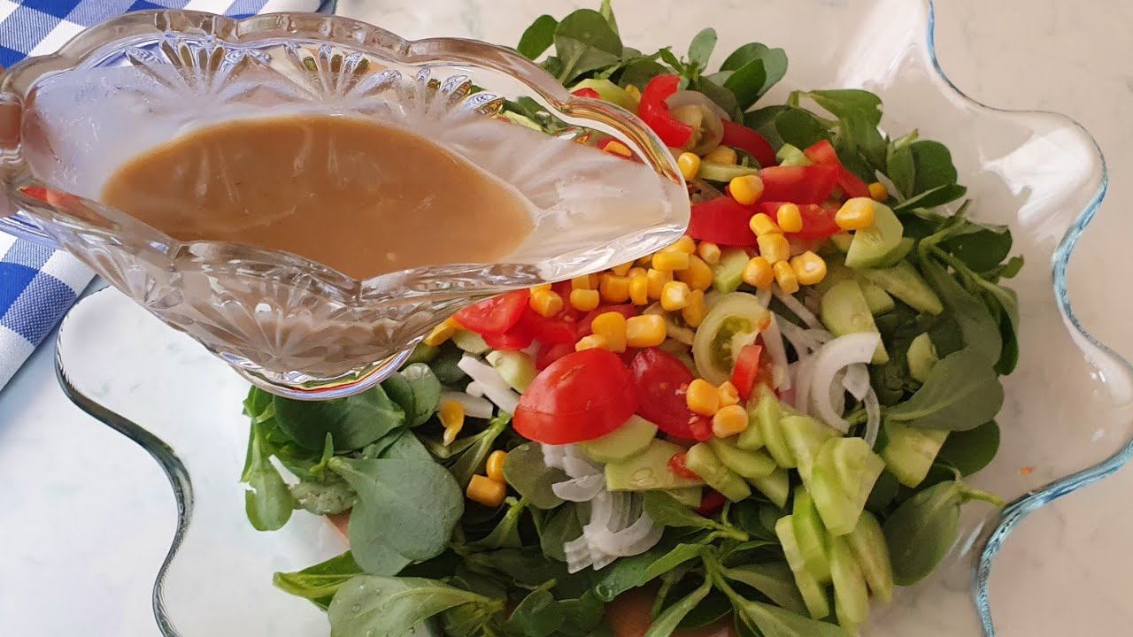 SEMİZOTU SALATASINI BU SOS İLE DENEYEN PİŞMAN OLMAZ‼️ SALATA SOSU/ Salata Tarifleri