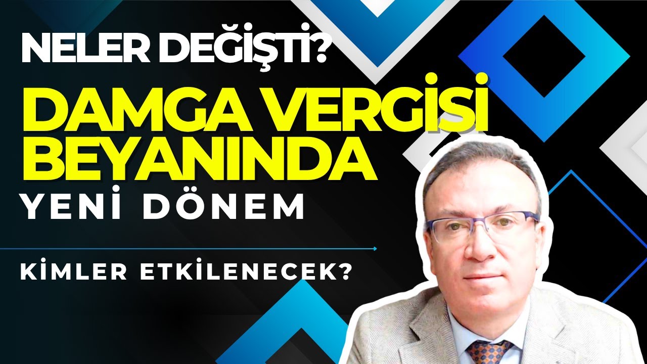 E-BEYAN ÜZERİNDEN DAMGA VERGİSİ | BEYAN DÜZENLEME VERGİ HESAPLAMA