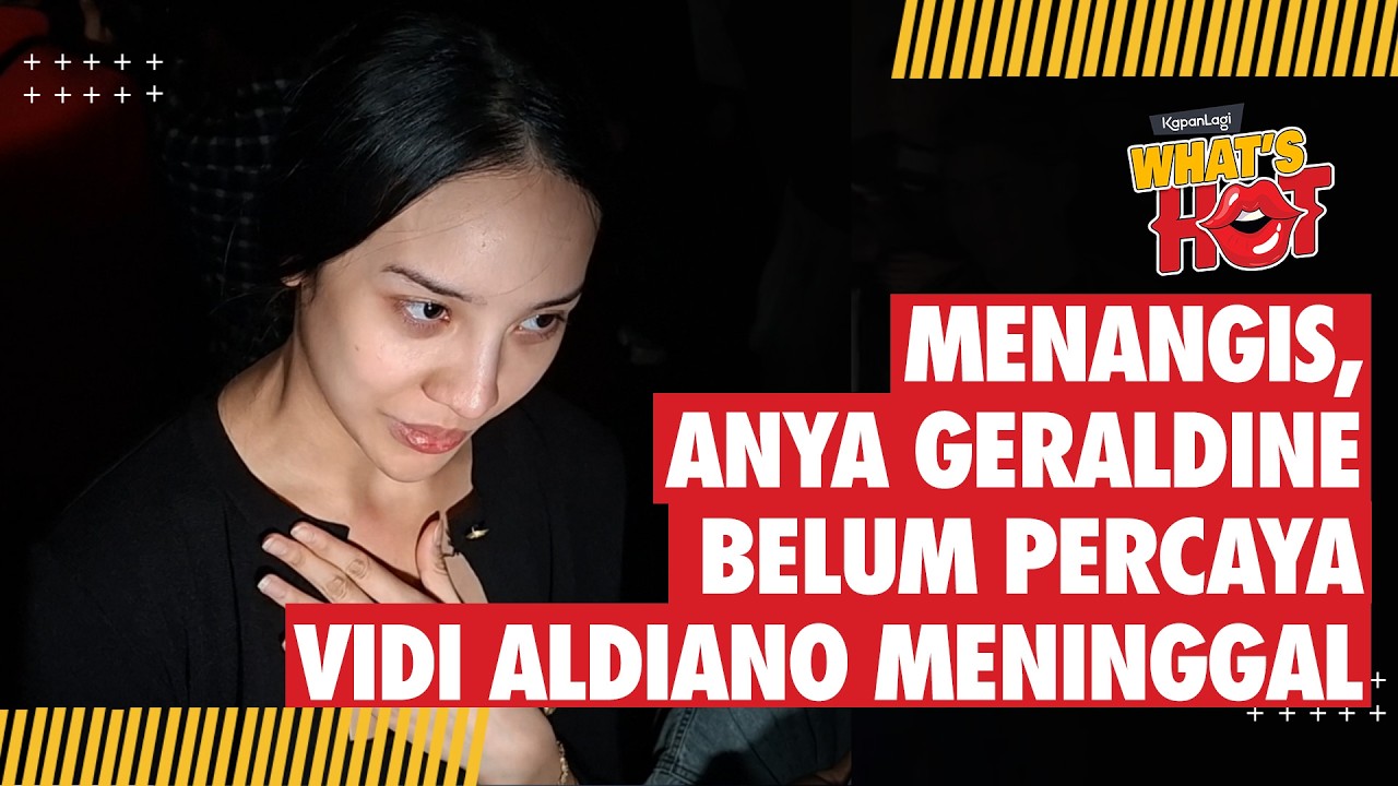 Suara Bergetar, Anya Geraldine Menangis Ceritakan Kebaikan Vidi Aldiano #vidialdiano