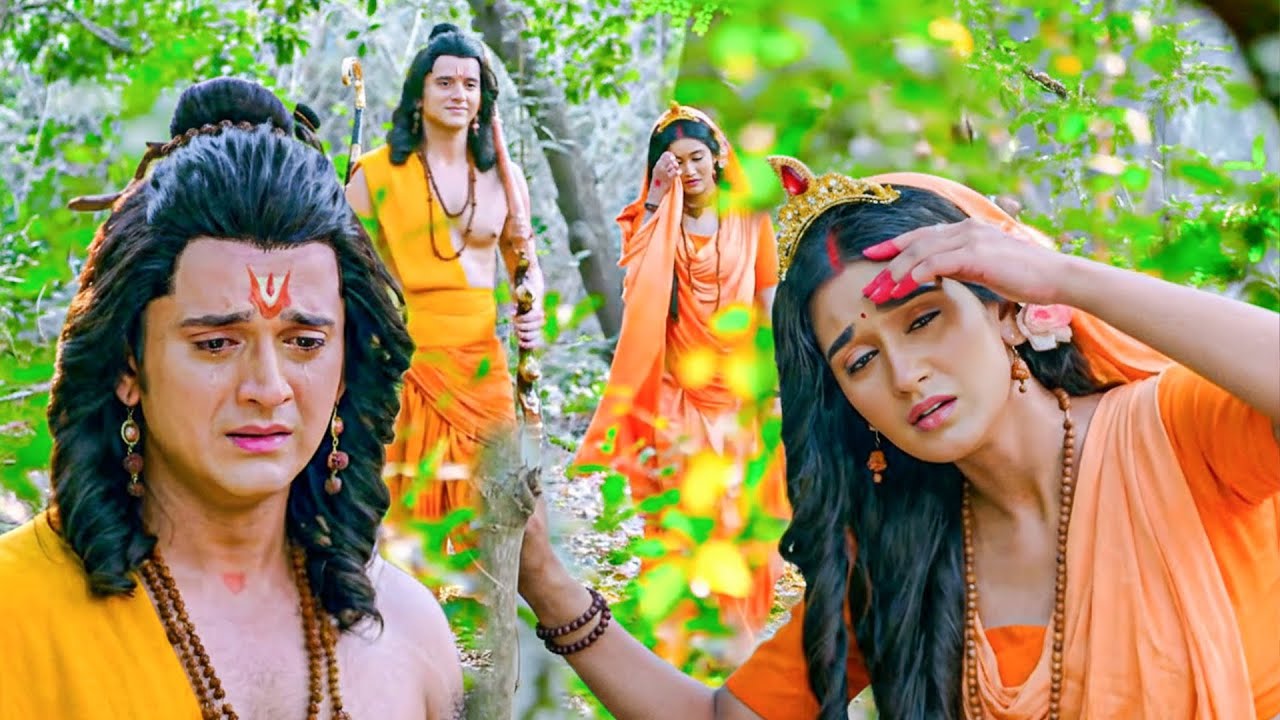 कड़ी धूप में चलते-चलते माता सीता हुईं मूर्छित, यह देख भावुक हुए प्रभु श्री राम || Sampurna Ramayan