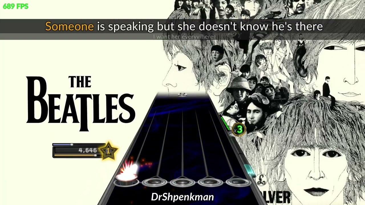 The Beatles - Here, There And Everywhere (Clone Hero FC Expert) (BASS)