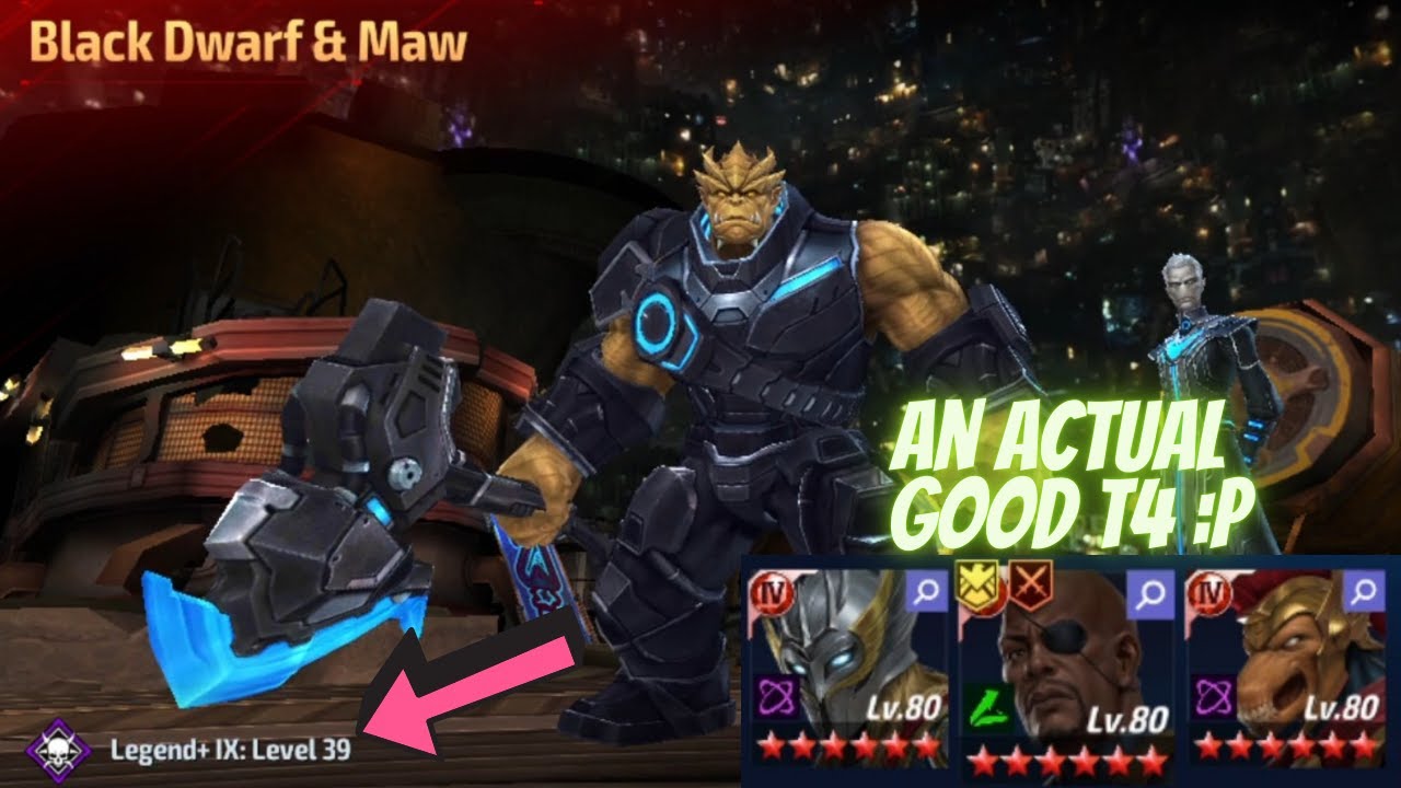 T4 THOR vs BLACK DWARF & EBONY MAW STAGE 39! - Marvel Future Fight