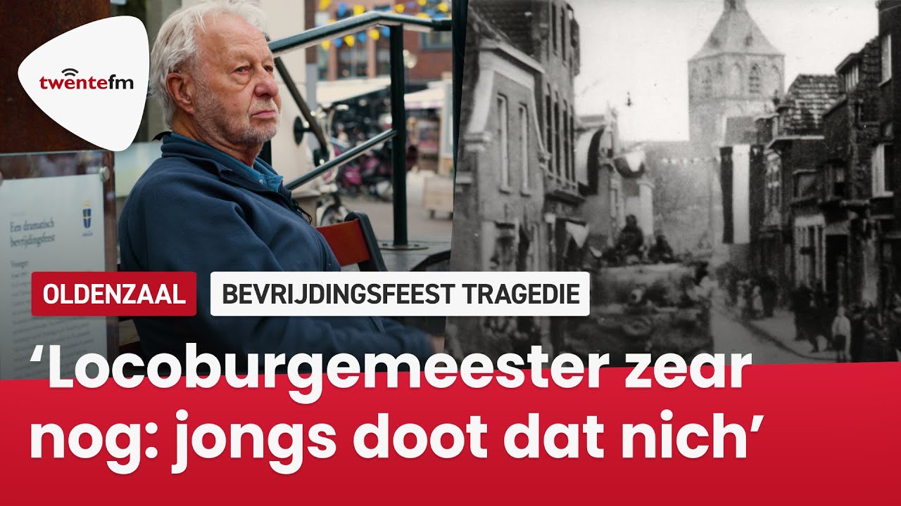 Stilstaan bij slachtoffers bevrijdingsfeest Oldenzaal in 1945 na jaren van stil verdriet - Twente FM