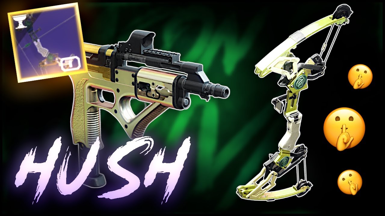 CHARGED Hush with Escape Velocity.. | A Message to Bungie About BOWS