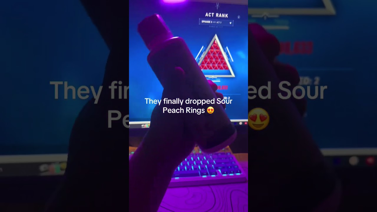 Sour Peach Rings obsession starts here #fok #trending #gym