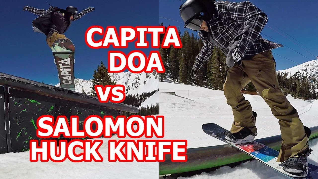 CAPITA DOA VS SALOMON HUCK KNIFE 2018