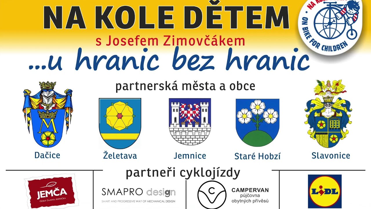 Na kole dětem u hranic bez hranic 2021