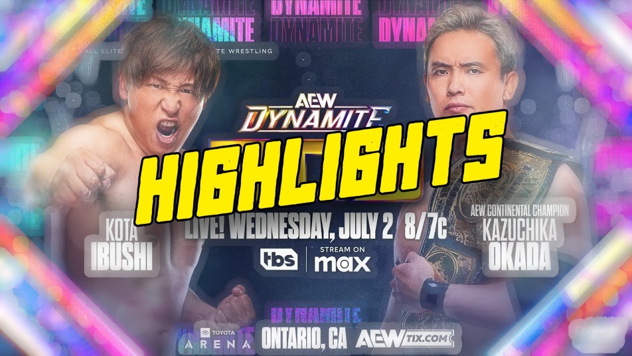 Kazuchika Okada vs Kota Ibushi | AEW Dynamite 02/07/2025 | Highlights