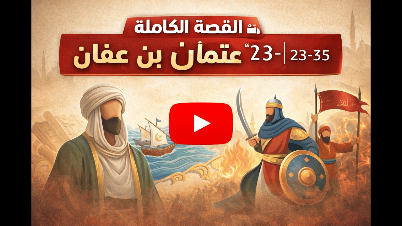 عثمان بن عفان الفتوحات والفتنة الكبرى | سلسلة التاريخ الإسلامي – الحلقة 5