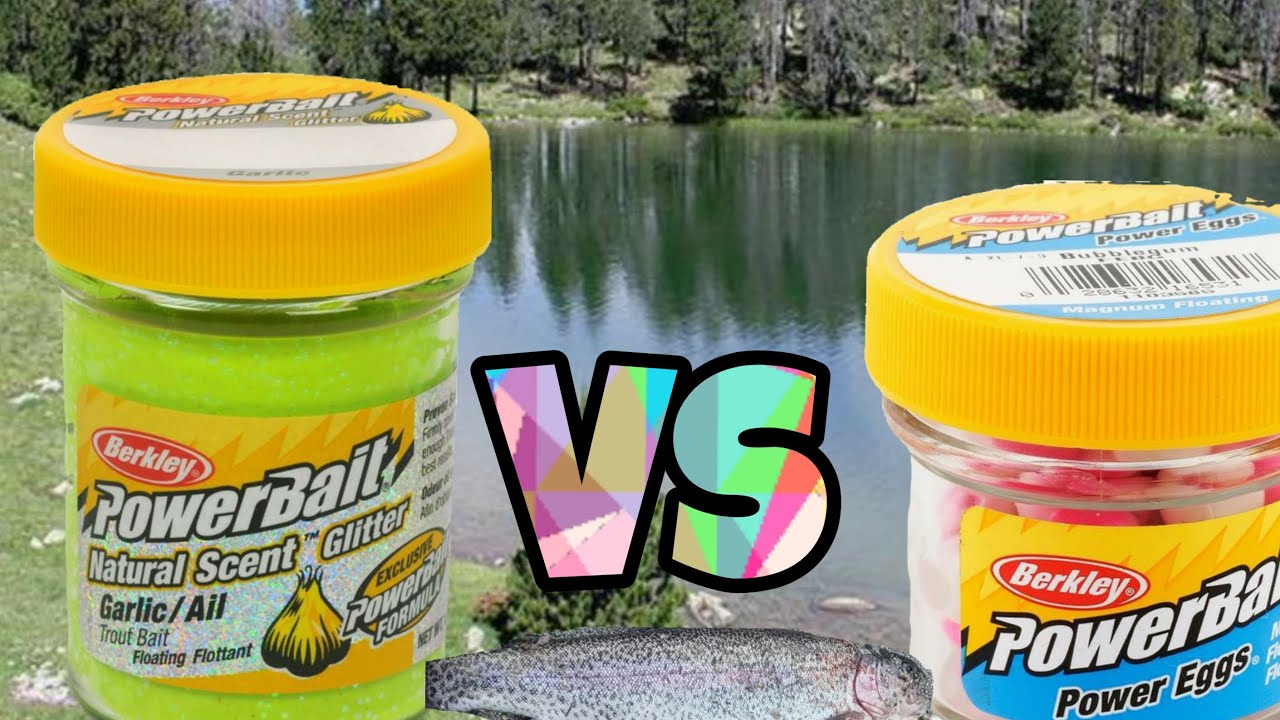 Тесто для форели PowerBait и яйца PowerBait Какая приманка для форели работает