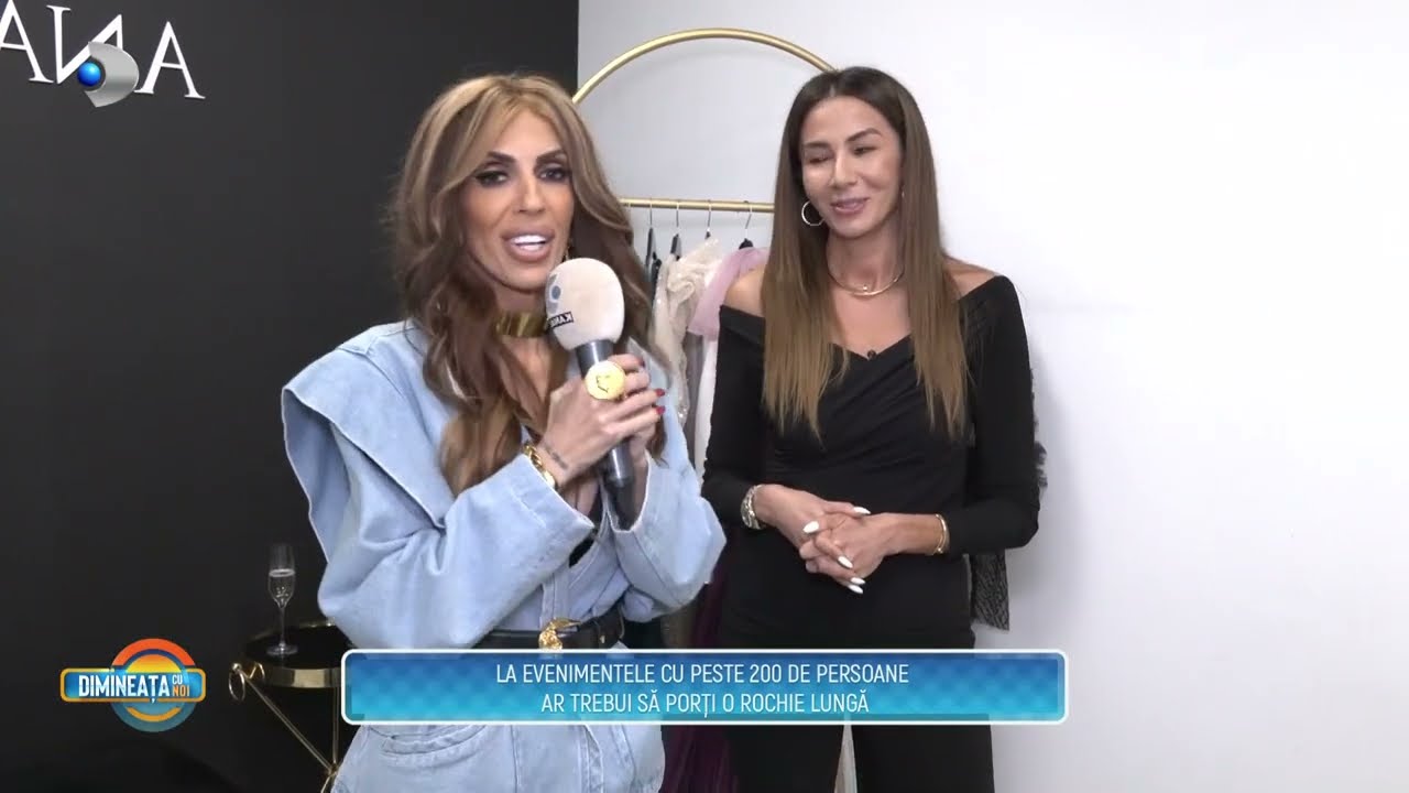 Dimineata cu Noi - Raluca Badulescu si Ana Radu ne spun ce se poarta vara aceasta la evenimente!