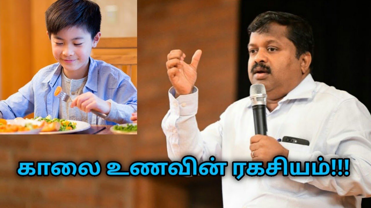 ஆரோக்கியமான காலை உணவு இதுதான் | Dr.Sivaraman speech on healthy morning breakfast