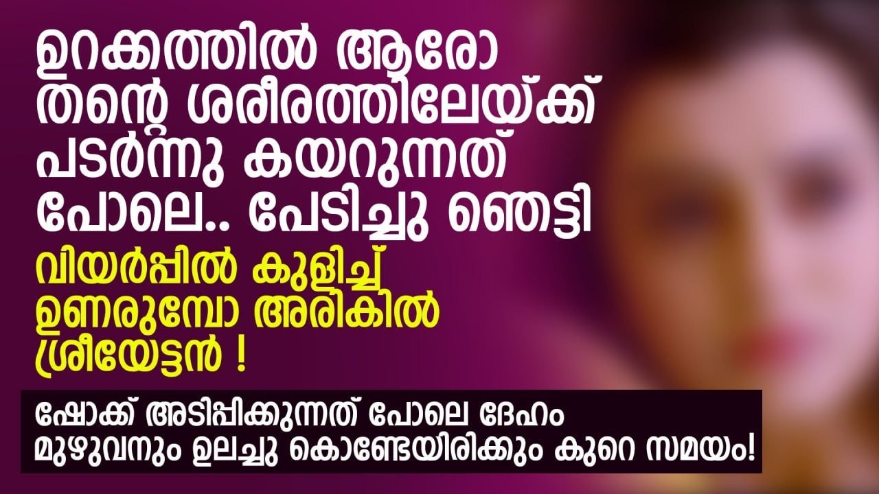 ഉറക്കത്തിൽ ആരോ തന്റെ ശരീരത്തിലേയ്ക്ക് പടർന്നു കയറുന്നത് പോലെ | MALAYALAM NEW STORY | PRANAYAMAZHA