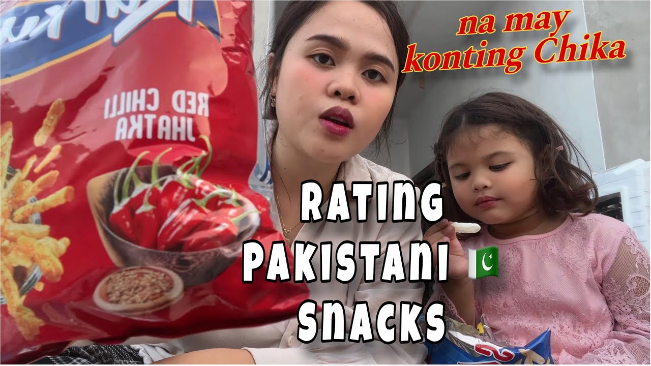 Rating Pakistani Snacks | Usapang Pagkain Chikahan | Pinay in Pakistan