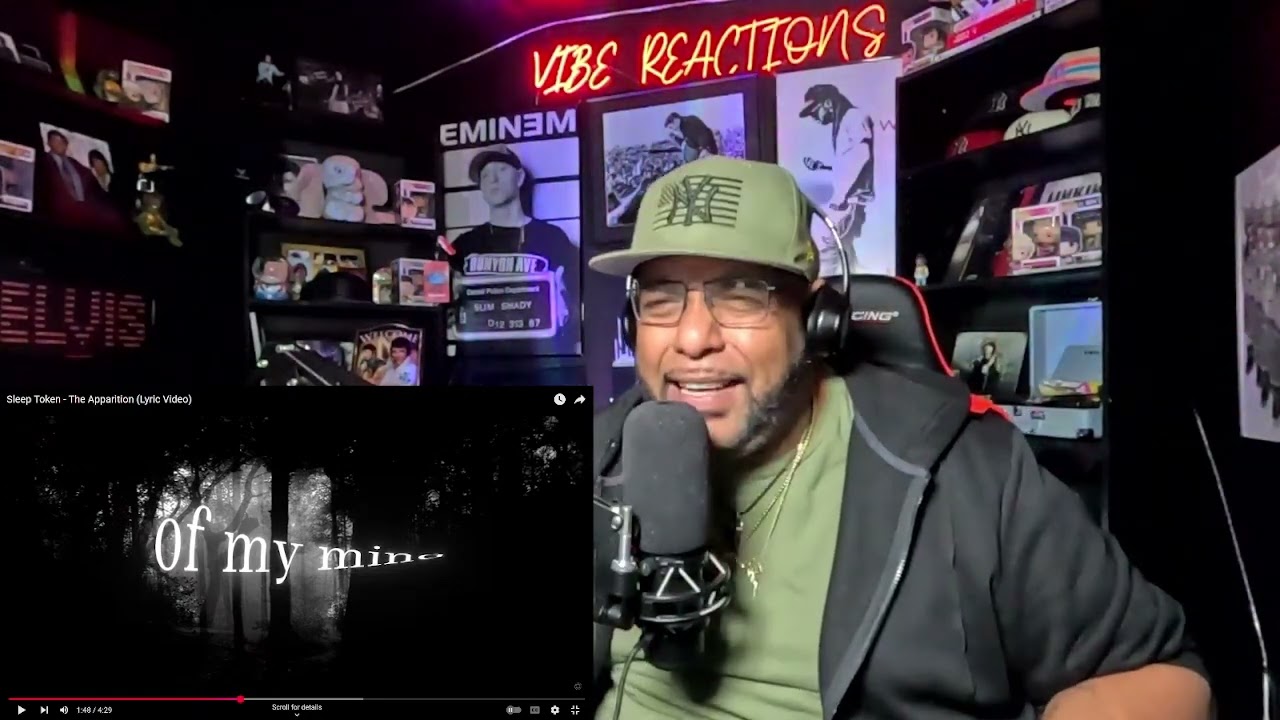 ME AND MR.TOKEN HAVE A SECRET !!!! | Sleep Token - The Apparition (Lyric Video) | REACTION!!!