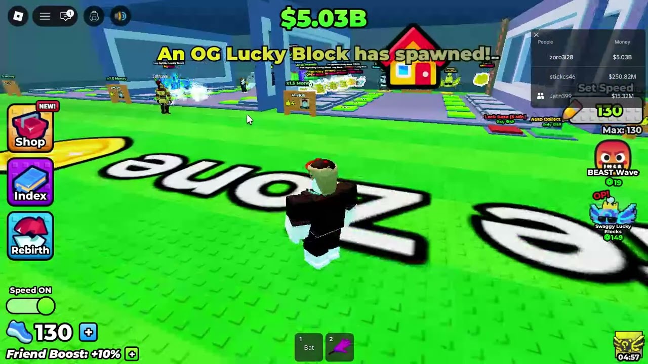 Escape Tsunami For Lucky Blocks