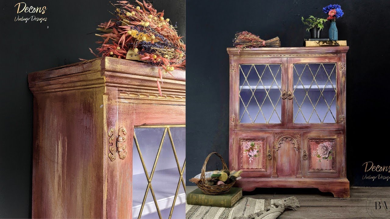 Pretty & Layered Furniture Makeover with Dixie Belle Chalk Mineral Paint