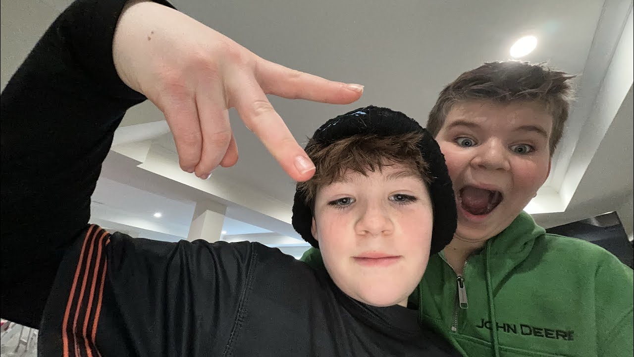 One V one against my friend ￼