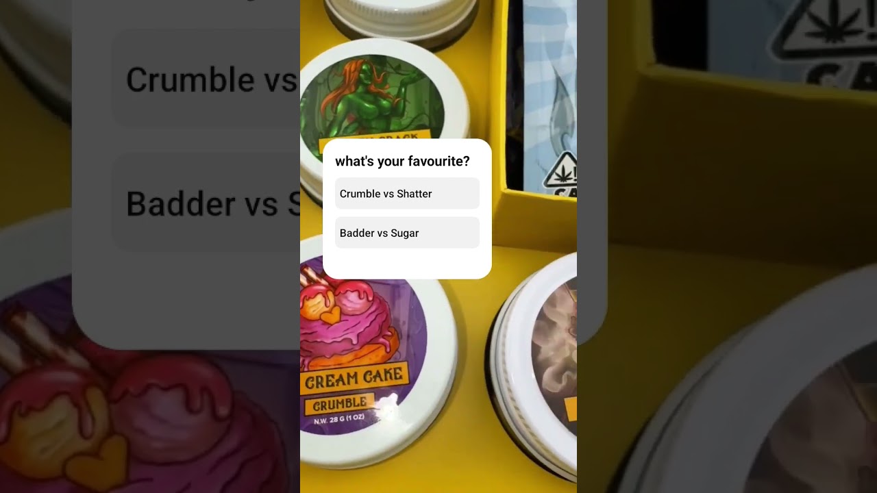 Cannabis Concentrates Review: Shatter vs. Crumble vs. Sugar vs. Badder