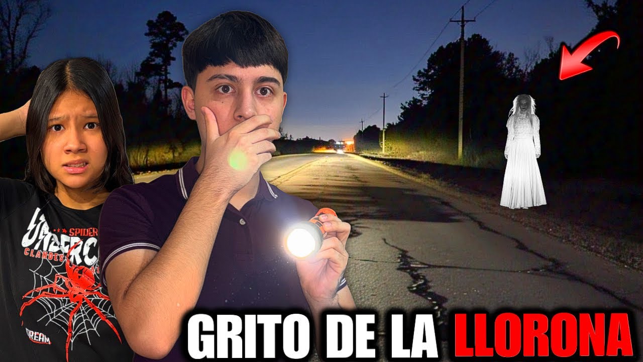 GRABE ALGO INEXPLICABLE *¿LA LLORONA?* EN LA CARRETERA 😱 Con el Team Fantasma