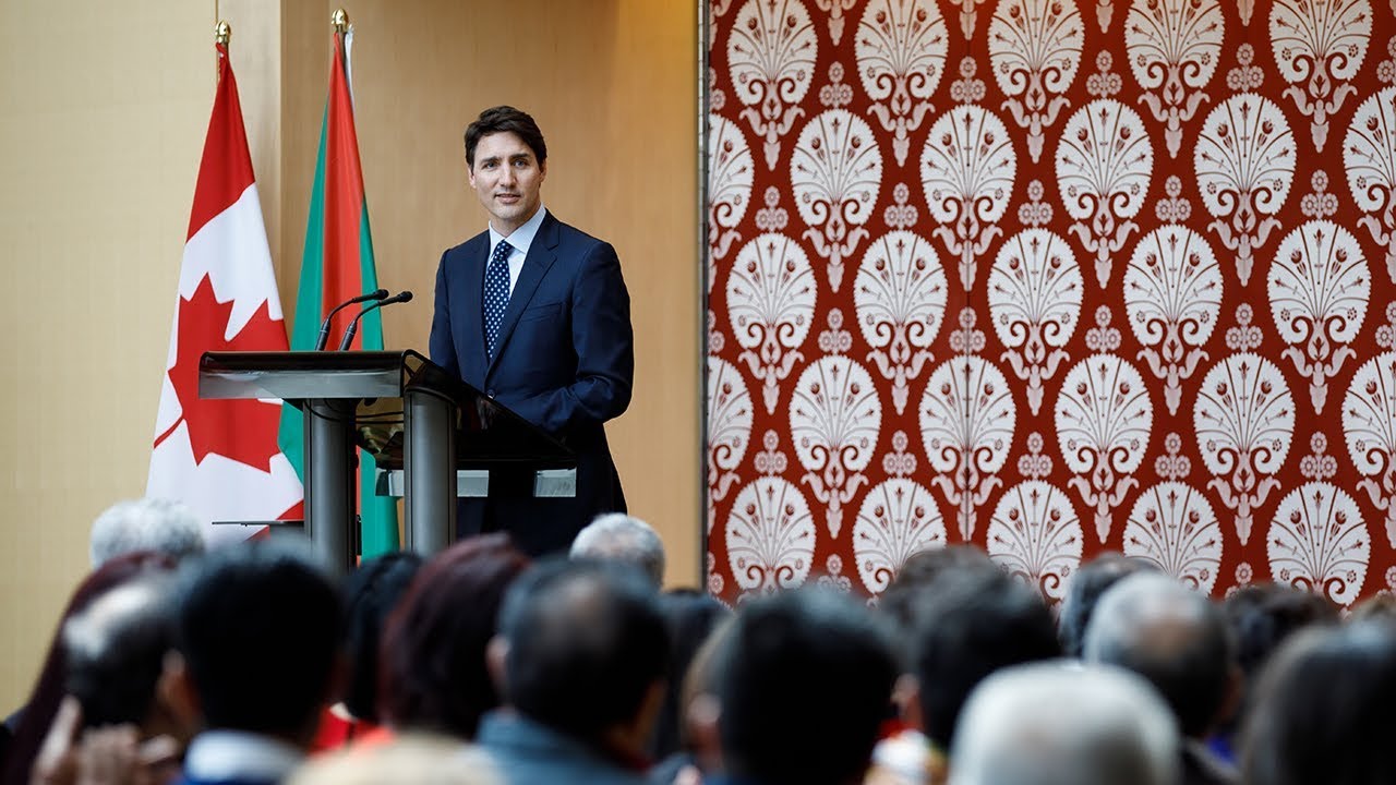 Prime Minister Trudeau delivers remarks for Navroz at the Ismaili Centre in Toronto