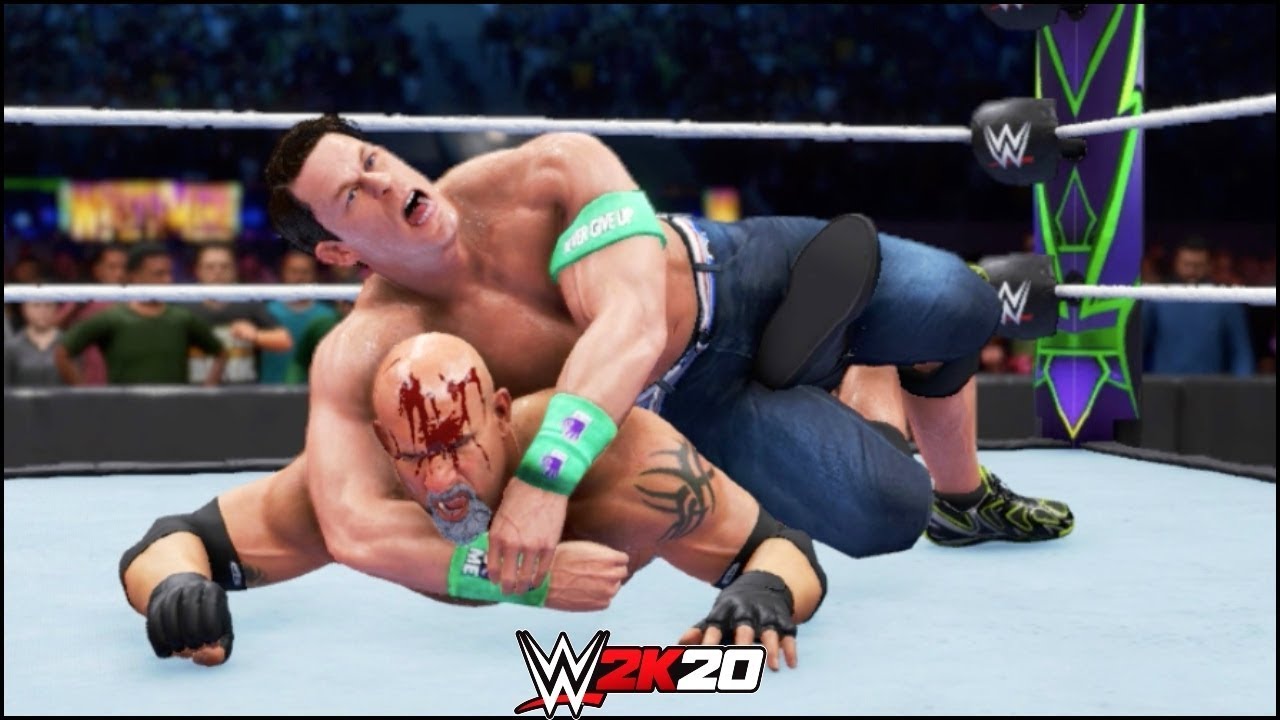 GOLDBERG VS JOHN CENA IRON MAN MATCH ! WWE 2K20 CENA VS GOLDBERG 2020