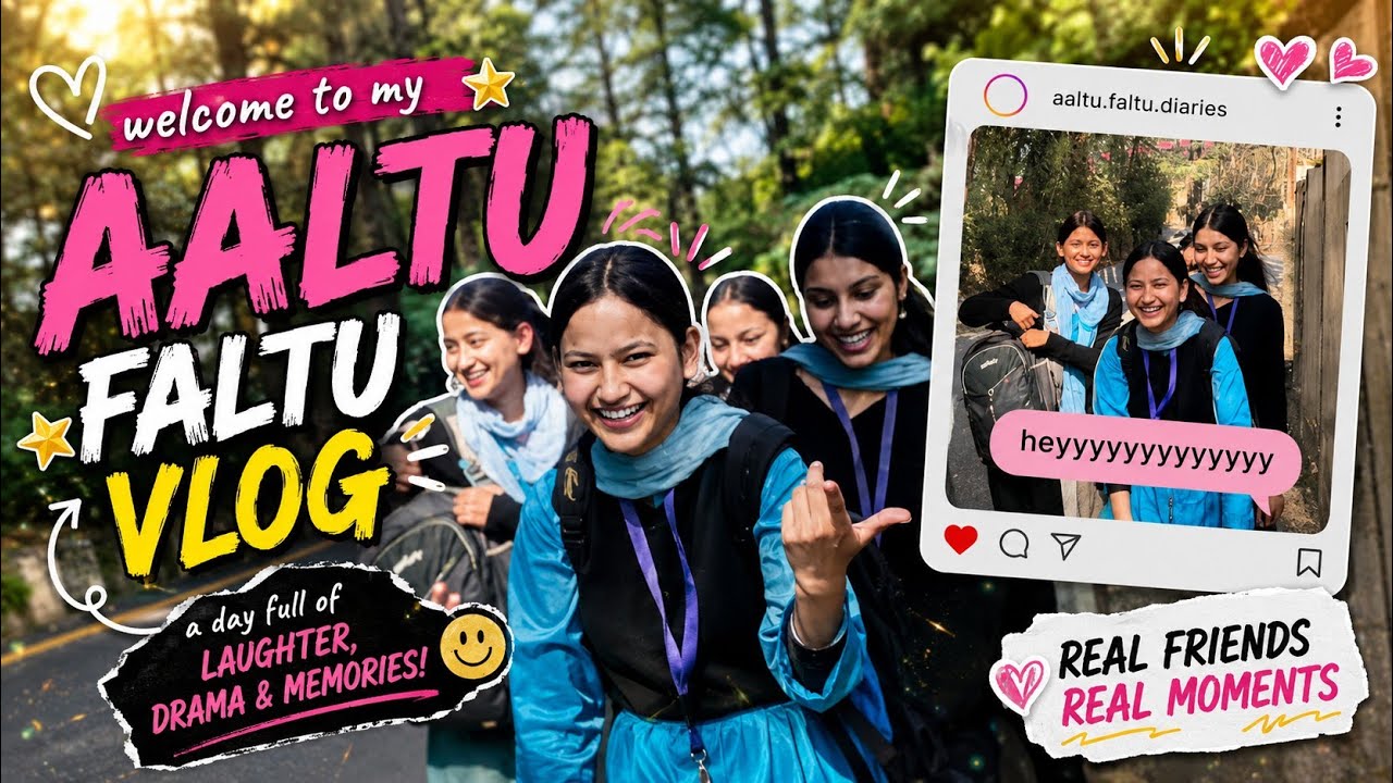 Welcome to My Aaltu-Faltu Vlog 😜 | Random Fun Day🥳 #palampurholimela #newvlog