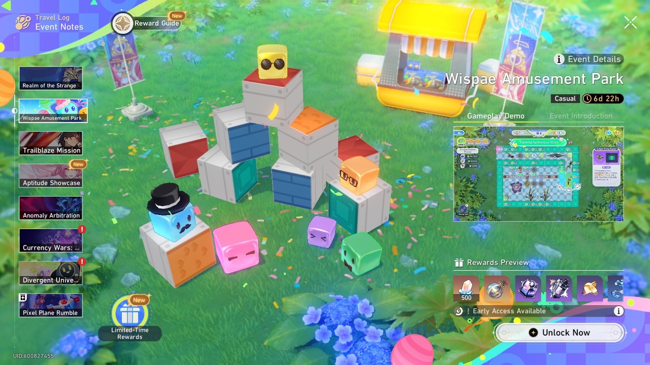 Honkai Star Rail 4.3 Event: Wispae Amusement Park