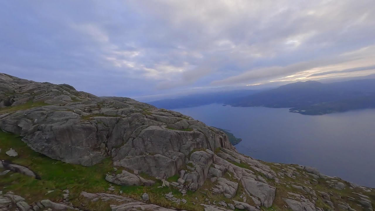 FPV/Drone video from deep in Hardanger's fjords in Norway, (23  KM TRIP ) using Helion 10
