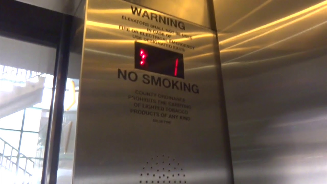 3rd Schindler Hydraulic Glass Elevator @ MacArthur Center South Parking Garage in Norfolk, VA