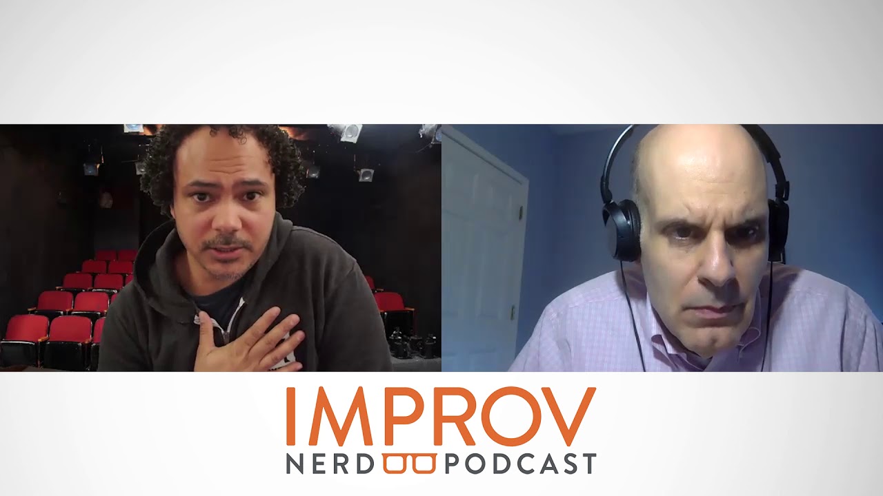 Marcus Sams loves the potential of Online Improv | Improv Nerd Podcast