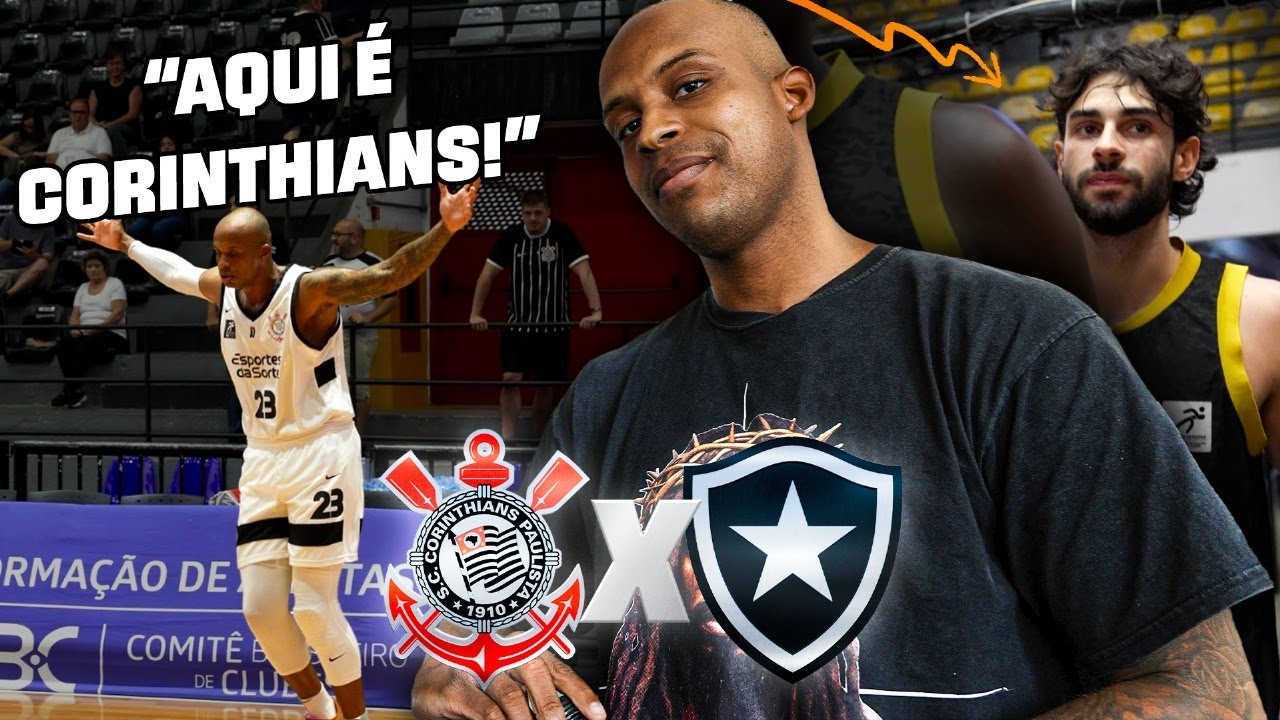UM DIA NA VIDA DE UM JOGADOR DO CORINTHIANS 🏀 | GAME DAY #3 FT. LUCAS CAUÊ